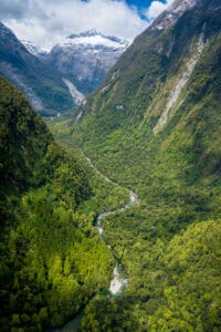 A great location in Milford Sound for fishing trips