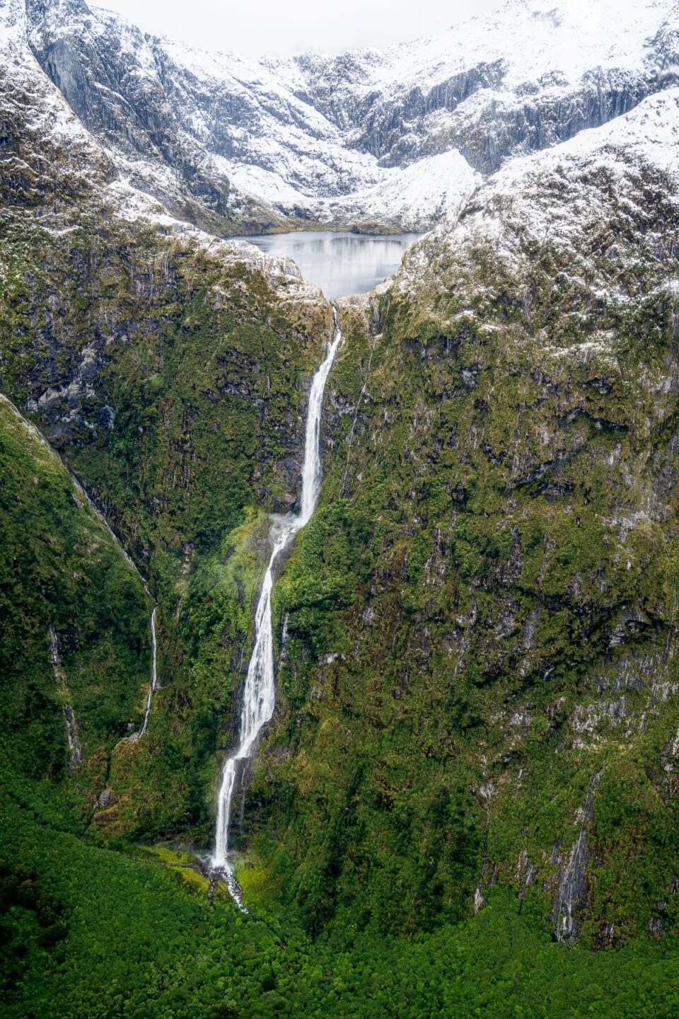 Sutherland Falls - the highest waterfall in New Zealand