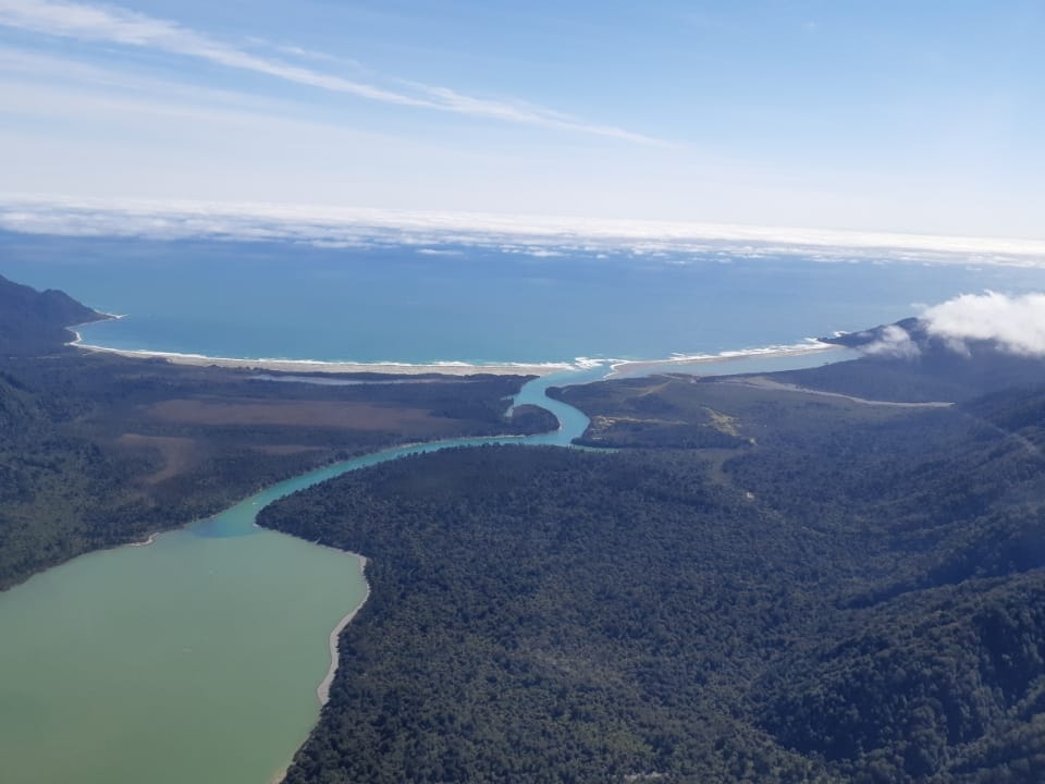 Martins Bay - The lower Hollyford River