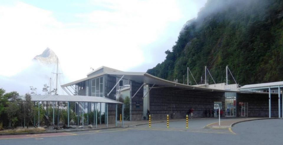 Cruise boats line up at the Ferry terminal